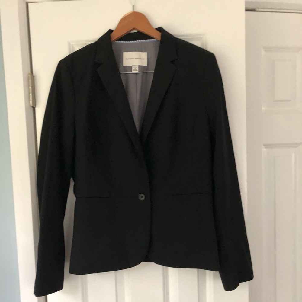 Banana Republic Lightweight Wool Blazer size 12